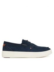 Tommy Hilfiger Półbuty Modern Light Hybrid Suede Boat S FM0FM05352 Granatowy. Niebieskie półbuty męskie Tommy Hilfiger, ze skóry, bez zapięcia. Za 569.99 zł.