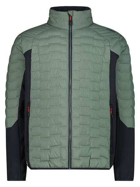 CMP Kurtka hybrydowa w kolorze zielonym rozmiar: 56. Zielone kurtki outdoor męskie CMP, bez wzorów, bez kaptura. Za 459.95 zł.
