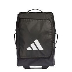 Mała torba podróżna na kółkach. Białe torebki klasyczne damskie Adidas, bez wzorów, z materiału, duże, bez dodatków. Za 899.00 zł.