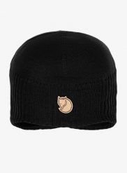 Czapka zimowa Fjallraven Stormblocker Beanie - black. Czarne czapki męskie Fjällräven, na zimę, bez wzorów, z materiału. Za 214.49 zł.