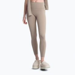 Legginsy JOYINME 7/8 Oneness Ease. Brązowe legginsy damskie Joy in me, bez wzorów. Za 279.99 zł.