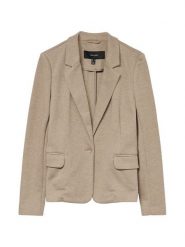 Vero Moda Marynarka Julia 10154123 Beżowy Regular Fit. Brązowe marynarki i żakiety damskie Vero Moda, bez wzorów, z bawełny. Za 199.99 zł.