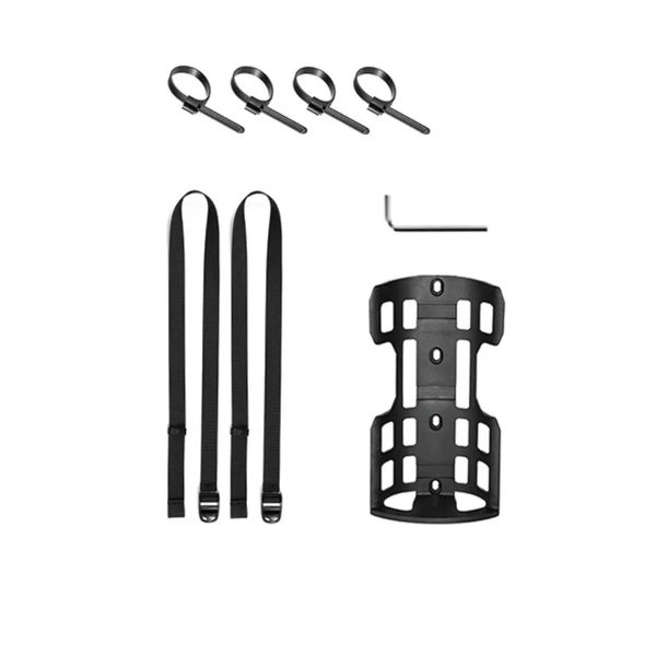 Uchwyt torby rowerowej z paskami torba 5l. Czarne torebki klasyczne damskie BIKEFLOW, bez wzorów, bez dodatków. Za 157.00 zł.
