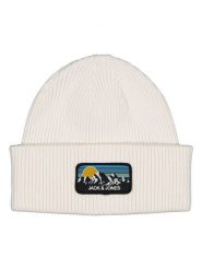 Jack & Jones Czapka beanie w kolorze białym rozmiar: onesize. Białe czapki męskie Jack & Jones, bez wzorów, z bawełny, sportowe. Za 56.93 zł.