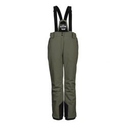 Spodnie narciarskie damskie Killtec KSW 249. Zielone spodnie materiałowe damskie KILLTEC, bez wzorów, z materiału. Za 469.99 zł.