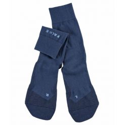Skarpetki Falke GO2. Niebieskie skarpetki męskie Falke, bez wzorów, z bawełny. Za 149.50 zł.
