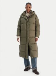 Tommy Hilfiger Kurtka puchowa Modern WW0WW46536 Zielony Regular Fit. Zielone kurtki damskie Tommy Hilfiger, xxs, bez wzorów, z puchu, bez kaptura. Za 1,699.00 zł.