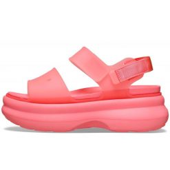 Crocs Sandały Soho Frosted Y Strap W Damskie. Czerwone obuwie trekkingowe damskie Crocs, na lato. Za 289.99 zł.