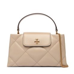 Torebka Tory Burch. Brązowe torebki klasyczne damskie Tory Burch, bez wzorów, bez dodatków. Za 2,379.00 zł.