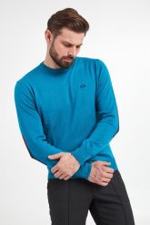 Sweter męski z wełną LA MARTINA. Swetry męskie La Martina, l, bez wzorów, z wełny, bez kołnierzyka. W wyprzedaży za 408.87 zł.