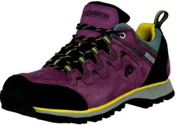 Damskie buty turystyczne wodoodporne z membraną i zamszem. Fioletowe obuwie trekkingowe damskie GUGGEN MOUNTAIN. Za 407.74 zł.