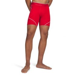 Szorty Under Armour HeatGear® Elite. Czerwone szorty męskie Under Armour, l, z elastanu, na fitness i siłownię. Za 221.05 zł.