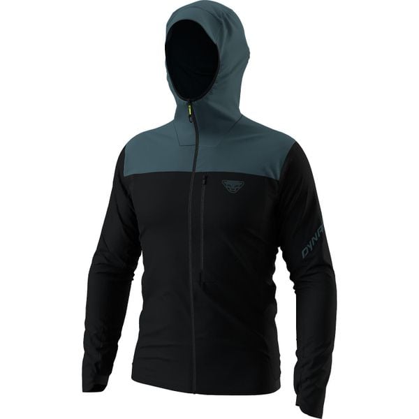 Kurtka softshell przeciwdeszczowa Dynafit Traverse. Czarne kurtki męskie Dynafit, m, bez wzorów, z materiału, bez kaptura. Za 638.25 zł.
