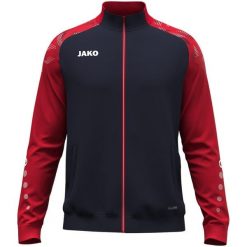 Kurtka Jako Sonic. Czerwone kurtki męskie Jako, l, bez wzorów, z materiału, sportowe, z kapturem. Za 233.75 zł.