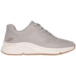 Buty sportowe damskie Skechers Bobs Arch Comfort B. Szare buty sportowe na co dzień damskie Skechers, bez wzorów, trekkingowe, Skechers Sport. Za 390.00 zł.