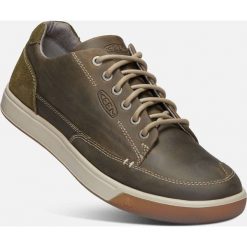 KEEN męskie trampki Glenhaven Sneaker M, Canteen/Dark Olive, 44. Zielone trampki i tenisówki męskie Keen, bez wzorów, ze skóry, bez zapięcia. W wyprzedaży za 339.00 zł.