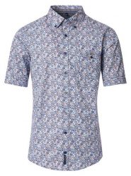CASAMODA Koszula - Casual fit - w kolorze niebieskim rozmiar: 4XL. Niebieskie koszule męskie CASAMODA, xl, bez wzorów, z bawełny, bez kołnierzyka, bez ramiączek. Za 109.95 zł.