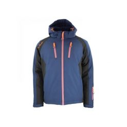 Kurtka narciarska Peak Mountain Softshell. Czarne kurtki narciarskie i snowboardowe damskie Peak Mountain, m, z aplikacjami, z poliesteru, bez kaptura, narciarskie. Za 499.00 zł.