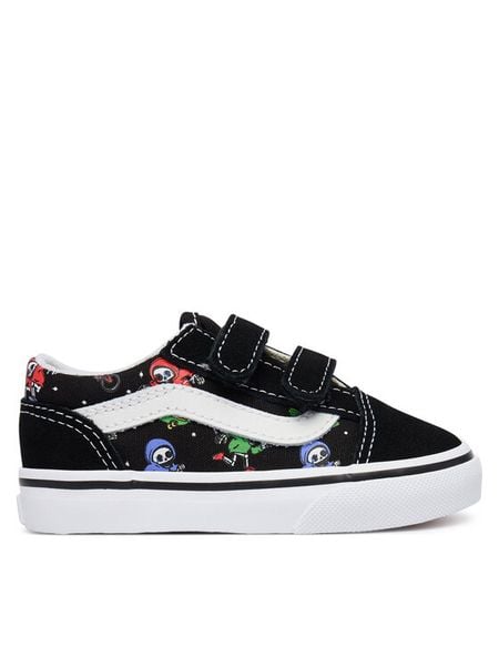 Vans Tenisówki Old Skool V VN000VB2BP71 Czarny. Czarne buty sportowe chłopięce Vans, bez wzorów, ze skóry, bez zapięcia. Za 219.99 zł.