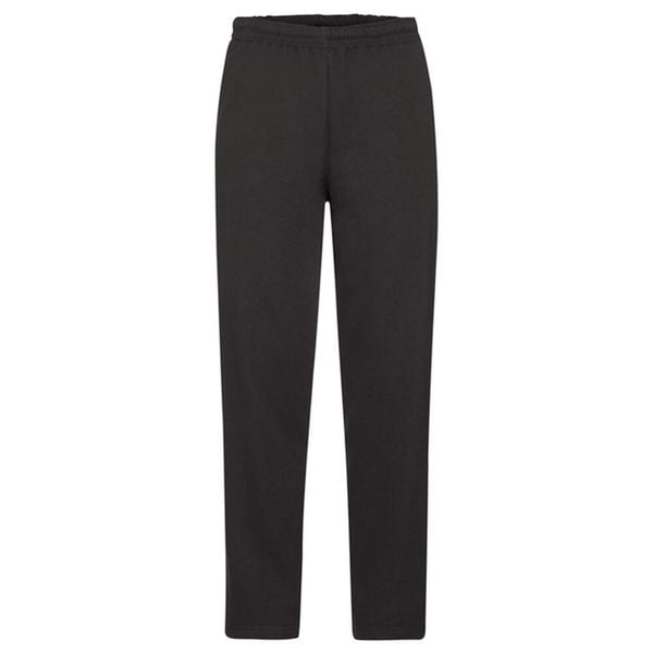 Spodnie Do Biegania Unisex Dla Dorosłych Z Otwartym Dołem. Czarne spodnie dresowe damskie Fruit of the Loom, na lato, bez wzorów. Za 109.99 zł.