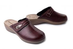 INBLU LY-61 016 bordowy, kapcie damskie. Czerwone kapcie damskie Inblu. Za 80.99 zł.