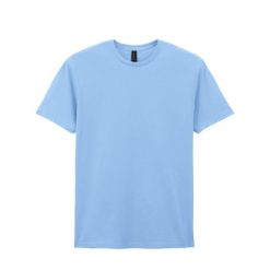 Bawełniana Koszulka Unisex Dla Dorosłych W Miękkim Stylu. Brązowe bluzki damskie Gildan, xl, bez wzorów, z bawełny, sportowe, bez kołnierzyka, bez ramiączek. Za 57.99 zł.