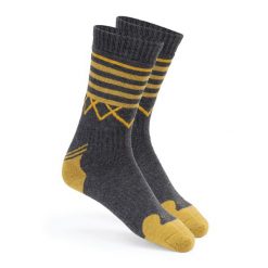Skarpety trekkingowe KADVA Coryo. Szare skarpetki damskie KADVA, bez wzorów. W wyprzedaży za 37.99 zł.