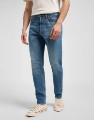 MESKIE SPODNIE LEE AUSTIN SUMMER FUN 112370663. Spodnie materiałowe męskie Lee, bez wzorów, z jeansu. Za 219.99 zł.