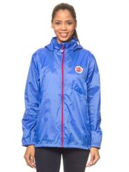 Vent du Cap Kurtka przeciwdeszczowa w kolorze niebieskim rozmiar: S. Niebieskie kurtki przeciwdeszczowe damskie Vent du Cap, m, bez kaptura. Za 113.99 zł.