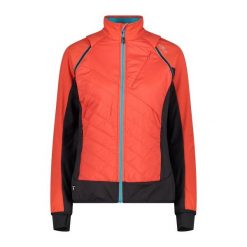 Kurtka damska z odpinanymi rękawami CMP hybrid. Brązowe kurtki damskie CMP, bez wzorów, z softshellu, bez kaptura. W wyprzedaży za 429.35 zł.