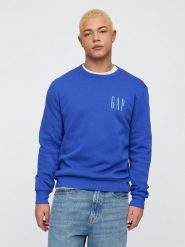 GAP Bluza w kolorze niebieskim rozmiar: XL. Niebieskie bluzy bez kaptura męskie GAP, xl. Za 92.21 zł.