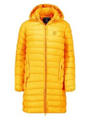 Canadian Peak Płaszcz pikowany "Akitaleak" w kolorze żółtym rozmiar: M. Żółte płaszcze damskie Canadian Peak, m, bez wzorów. Za 130.99 zł.