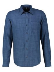 Lerros Koszula w kolorze niebieskim rozmiar: XL. Niebieskie koszule męskie Lerros, xl, bez wzorów, bez kołnierzyka, bez ramiączek. Za 159.95 zł.