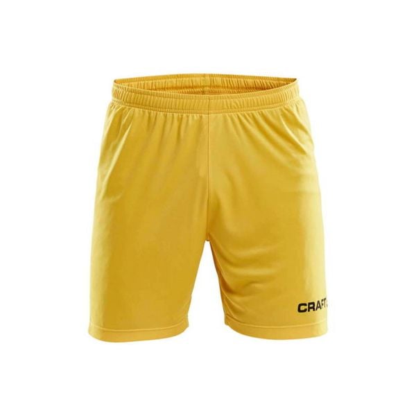 Szorty Craft squad solid. Żółte szorty męskie Craft, z materiału, bez kołnierzyka. Za 149.00 zł.