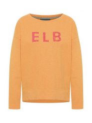 ELBSAND Bluza "Aruna" w kolorze pomarańczowym rozmiar: XS. Pomarańczowe bluzy bez kaptura damskie ELBSAND, xs. Za 109.52 zł.