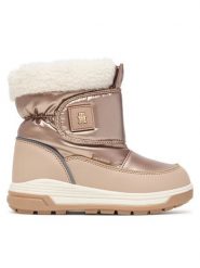 Tommy Hilfiger Śniegowce Mayla T1AD-35203-1474 M Beżowy. Brązowe kozaki dziewczęce Tommy Hilfiger, bez wzorów, bez obcasa. Za 484.99 zł.
