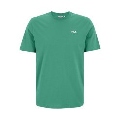 Koszulka Fila Laas. Zielone t-shirty sportowe męskie Fila, m, z bawełny, bez ramiączek. Za 79.00 zł.