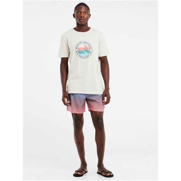 Koszulka męska Protest PRTSHARM t-shirt. Białe t-shirty męskie Protest, m, bez wzorów, bez kołnierzyka. Za 129.99 zł.