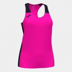 Tank top do biegania damski Joma Record II. Czarne topy damskie Joma, s, bez wzorów, bez ramiączek. Za 110.00 zł.