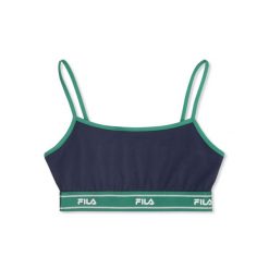 Biustonosz dla kobiet Fila Candelo. Niebieskie biustonosze sportowe damskie Fila, bez wzorów. Za 140.54 zł.