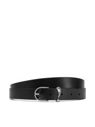Calvin Klein Pasek Damski Ck Must Organic Loop Belt 25mm K60K613234 Czarny. Czarne paski damskie CALVIN KLEIN, bez wzorów, ze skóry. Za 129.99 zł.