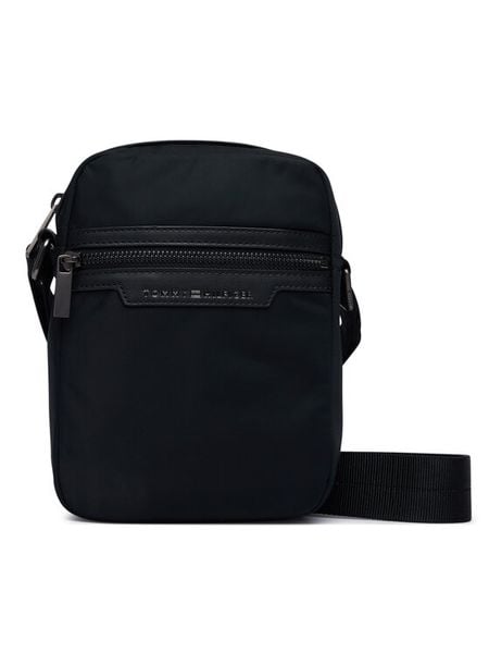 Tommy Hilfiger Saszetka Th Nylon Mini Reporter AM0AM14688 Czarny. Czarne saszetki męskie Tommy Hilfiger, z materiału. Za 329.99 zł.