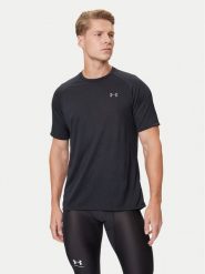 Under Armour T-Shirt 1326413 Czarny Regular Fit. Czarne t-shirty męskie Under Armour, m, bez wzorów, z syntetyku, bez kołnierzyka. Za 119.99 zł.