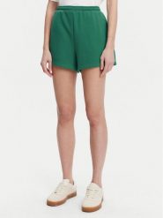 Gap Szorty sportowe 714587-04 Zielony Relaxed Fit. Zielone spodenki sportowe damskie GAP, l, z bawełny. Za 129.99 zł.