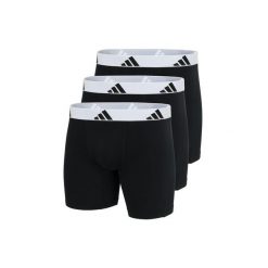Bokserki Active Flex Cotton 3 pak. Białe bokserki męskie Adidas, bez wzorów, z bawełny. Za 131.99 zł.