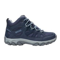 Damskie Buty Do Chodzenia Edgepoint IV Mid Cut. Niebieskie obuwie trekkingowe damskie Regatta. Za 301.99 zł.