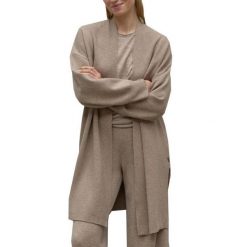 Kurtka ECOALF 156518 Brązowy. Brązowe kurtki damskie Ecoalf, bez wzorów, z tkaniny, bez kaptura. Za 585.99 zł.