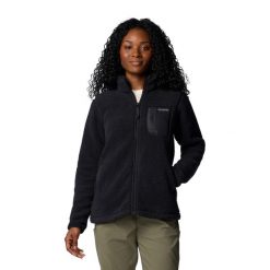 Bluza damska Columbia West Bend II. Czarne bluzy bez kaptura damskie Columbia, s, bez wzorów, bez kaptura. Za 269.99 zł.