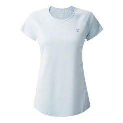 Koszulka damska sportowa Dare 2B Corral Tee. Niebieskie bluzki sportowe damskie Dare 2b, xl, bez wzorów, bez ramiączek. Za 45.00 zł.