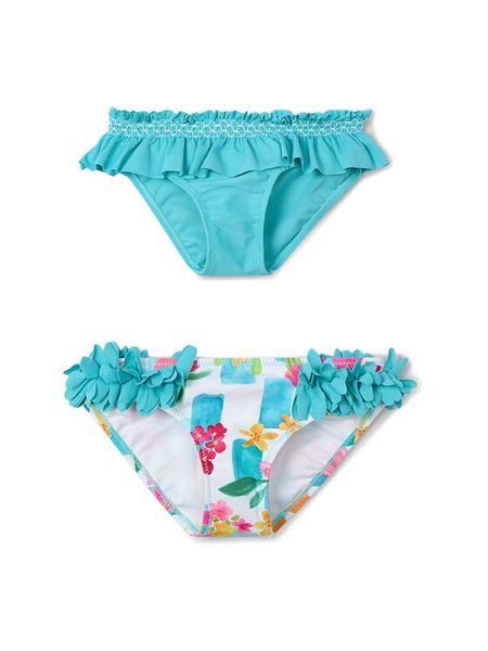Mayoral Dół od bikini 3689 Niebieski. Niebieskie stroje kąpielowe dziewczęce Mayoral, bez wzorów, z syntetyku. Za 79.99 zł.